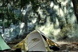 Image of a tent camp